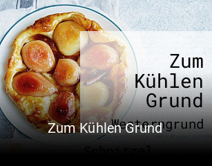 Zum Kühlen Grund