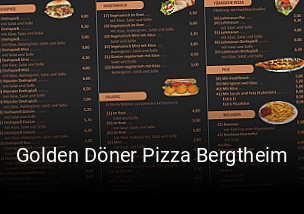 Golden Döner Pizza Bergtheim