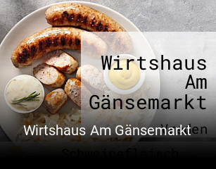 Wirtshaus Am Gänsemarkt