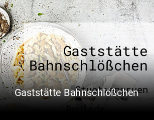 Gaststätte Bahnschlößchen