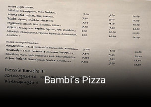 Bambi’s Pizza