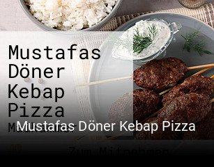 Mustafas Döner Kebap Pizza