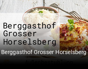 Berggasthof Grosser Horselsberg