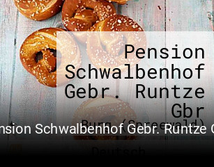 Pension Schwalbenhof Gebr. Runtze Gbr