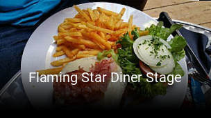 Flaming Star Diner Stage