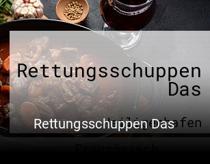 Rettungsschuppen Das