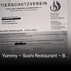 Yummy – Sushi Restaurant – Bar