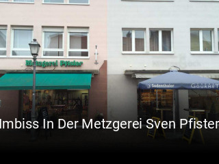 Imbiss In Der Metzgerei Sven Pfister