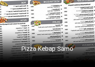 Pizza Kebap Samo