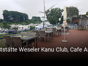 Gaststätte Weseler Kanu Club, Cafe Am Hafen