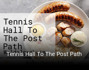 Tennis Hall To The Post Path