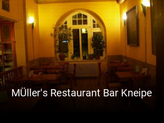 MÜller's Restaurant Bar Kneipe