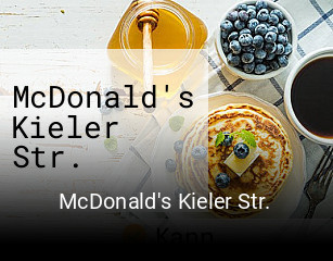 McDonald's Kieler Str.