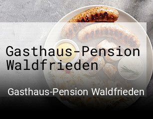 Gasthaus-Pension Waldfrieden