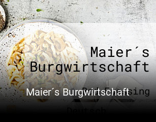 Maier´s Burgwirtschaft