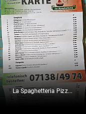 La Spaghetteria Pizzeria