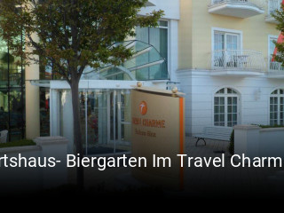 Wirtshaus- Biergarten Im Travel Charme Kurhaus Binz