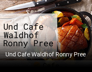 Und Cafe Waldhof Ronny Pree