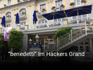 “benedetti” Im Häckers Grand