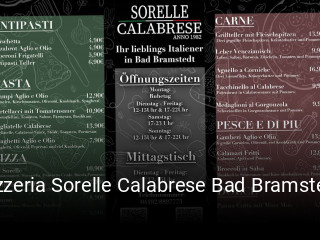 Pizzeria Sorelle Calabrese Bad Bramstedt