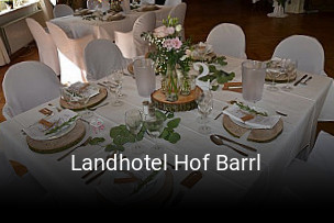 Landhotel Hof Barrl