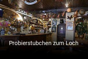 Probierstubchen zum Loch