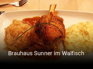 Brauhaus Sunner im Walfisch