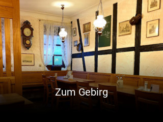 Zum Gebirg