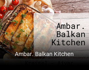 Ambar. Balkan Kitchen