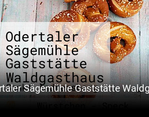 Odertaler Sägemühle Gaststätte Waldgasthaus