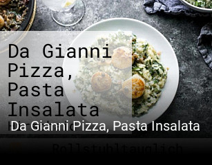 Da Gianni Pizza, Pasta Insalata