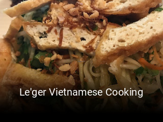 Le'ger Vietnamese Cooking