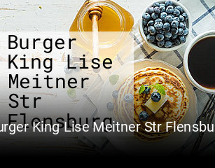 Burger King Lise Meitner Str Flensburg