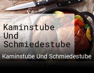 Kaminstube Und Schmiedestube