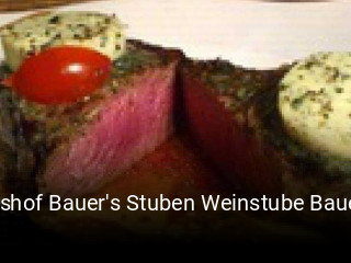 Gutshof Bauer's Stuben Weinstube Bauernstube