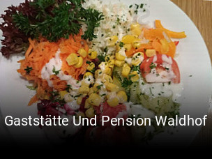 Gaststätte Und Pension Waldhof