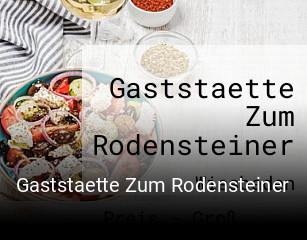 Gaststaette Zum Rodensteiner