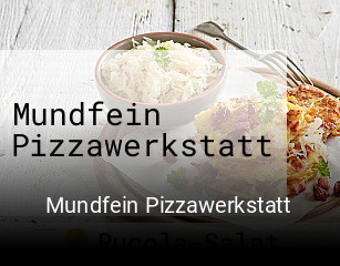 Mundfein Pizzawerkstatt