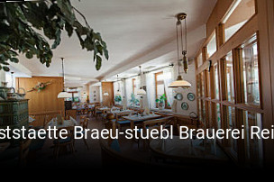 Gaststaette Braeu-stuebl Brauerei Reichenbrand Gmbh Co.