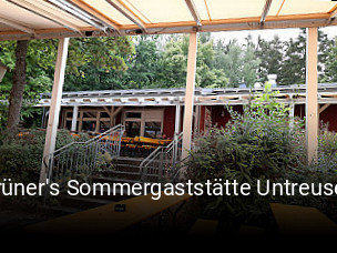 Grüner's Sommergaststätte Untreusee