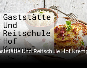 Gaststätte Und Reitschule Hof Krempel