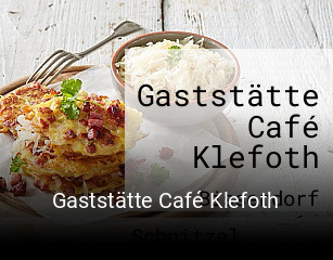 Gaststätte Café Klefoth