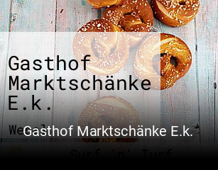 Gasthof Marktschänke E.k.