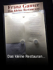 Das kleine Restaurant Franz Ganser