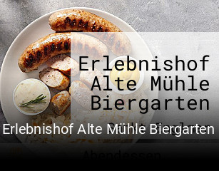 Erlebnishof Alte Mühle Biergarten