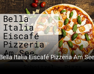 Bella Italia Eiscafé Pizzeria Am See