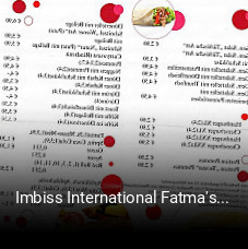 Imbiss International Fatma's Stüberl